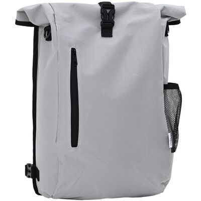 Vidaxl Torba Rowerowa Na Bagażnik 20 L Szara 31x13x58 Cm Vidaxl Torba Rowerowa Na Bagażnik 20 L Szara 31x13x58 Cm