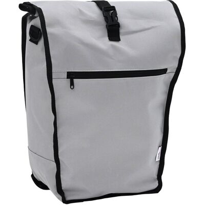 Vidaxl Torba Rowerowa Na Bagażnik 20 L Szara 34x16x59 Cm Vidaxl Torba Rowerowa Na Bagażnik 20 L Szara 34x16x59 Cm