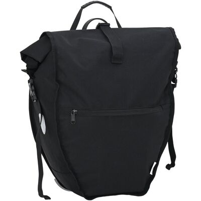 Vidaxl Torba Rowerowa Na Bagażnik 25 L Czarna 32.5x17x57 Cm Vidaxl Torba Rowerowa Na Bagażnik 25 L Czarna 32.5x17x57 Cm