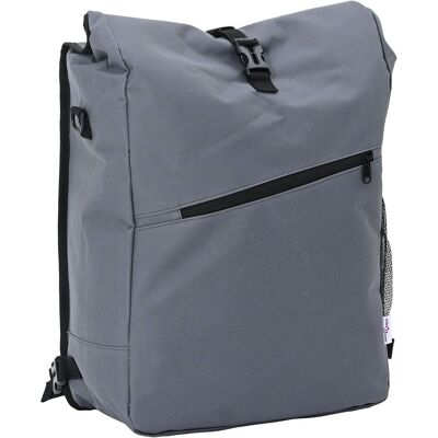 Vidaxl Torba Rowerowa Na Bagażnik 25 L Szara 33x16x48 Cm Vidaxl Torba Rowerowa Na Bagażnik 25 L Szara 33x16x48 Cm