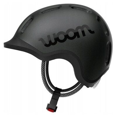 Kask dla dzieci Woom Grau2 - Metaliczny węglowy - Kask dziecięcy Kask dla dzieci Woom Grau2 - Metaliczny węglowy - Kask dziecięcy