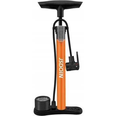 Inny producent Wysokociśnieniowa pompka rowerowa 160 PSI Jsdoin pomarańczowa Inny producent Wysokociśnieniowa pompka rowerowa 160 PSI Jsdoin pomarańczowa