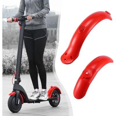 Inny producent Zestaw błotników do hulajnogi Xiaomi M365 / PRO - czerwony Inny producent Zestaw błotników do hulajnogi Xiaomi M365 / PRO - czerwony