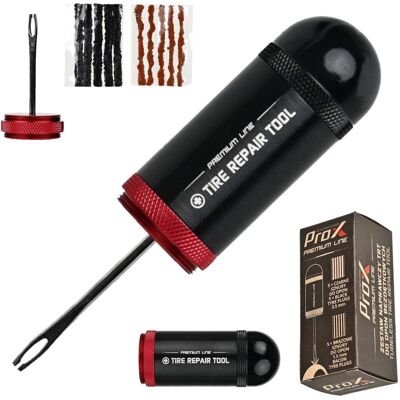Zestaw Do Naprawy Opon Bezdętkowych Tubeless PROX PREMIUM LINE TRT + Wkłady Zestaw Do Naprawy Opon Bezdętkowych Tubeless PROX PREMIUM LINE TRT + Wkłady