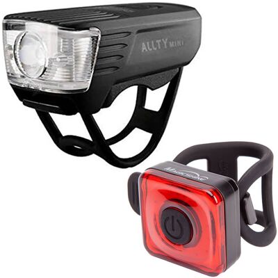 Romet Zestaw Lamp Przód+tył Allty Mini 300 Lumenów + Seemee 20 Lumenów Set Usb Romet Zestaw Lamp Przód+tył Allty Mini 300 Lumenów + Seemee 20 Lumenów Set Usb