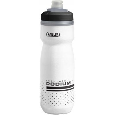 Bidon Rowerowy Camelbak Podium Chill 620 Ml White/black 620 Ml Bidon Rowerowy Camelbak Podium Chill 620 Ml White/black 620 Ml