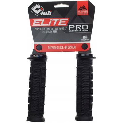 ODI Chwyty Gripy Elite Pro V2.1 Lock-On Grip 130mm / 32mm Czarne Para ODI Chwyty Gripy Elite Pro V2.1 Lock-On Grip 130mm / 32mm Czarne Para