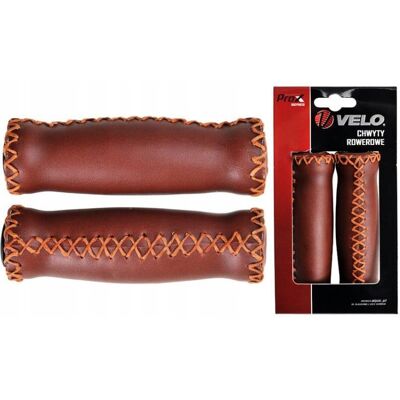 Chwyty Velo Prox Vlg-617a 127mm Brązowe Skóra Eco Chwyty Velo Prox Vlg-617a 127mm Brązowe Skóra Eco