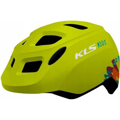 Dziecięcy Kask Rowerowy Kellys Zigzag 022 Lime Żółty S / 50-55 Cm Dziecięcy Kask Rowerowy Kellys Zigzag 022 Lime Żółty S / 50-55 Cm