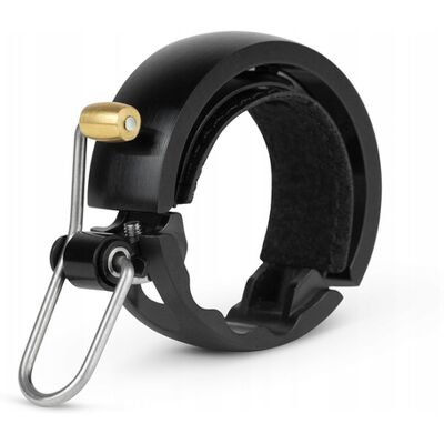 Dzwonek Rowerowy Knog Oi Luxe Duży Czarny 23,8-31,8 Mm / Aluminium Cnc Dzwonek Rowerowy Knog Oi Luxe Duży Czarny 23,8-31,8 Mm / Aluminium Cnc