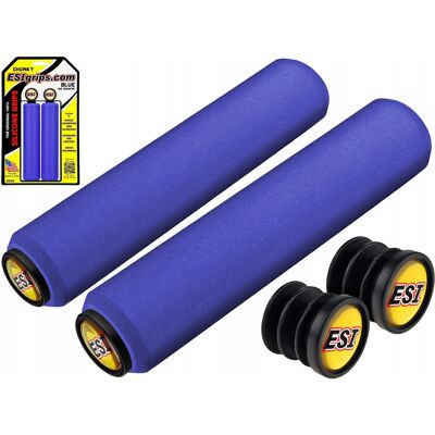 Esi Grips Chwyty Chunky 60g Niebieskie + Korki Esi Grips Chwyty Chunky 60g Niebieskie + Korki