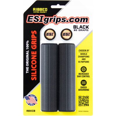 Esi Grips Chwyty Ribbed Extra Chunky Czarne Gripy Esigrips Grube Z Wzorem Esi Grips Chwyty Ribbed Extra Chunky Czarne Gripy Esigrips Grube Z Wzorem