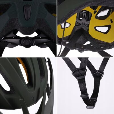 Kask Rowerowy Bbb Rower Górski/szosowy, Mips, Lekki Zdejmowany Daszek,Torba Kask Rowerowy Bbb Rower Górski/szosowy, Mips, Lekki Zdejmowany Daszek,Torba
