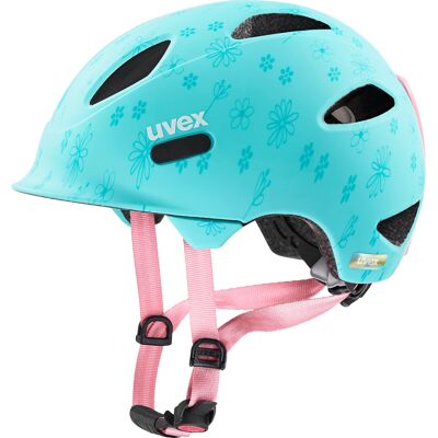 Kask Rowerowy Dziecięcy Uvex Oyo Style Flowers Cyan Matt 50-54 Cm Kask Rowerowy Dziecięcy Uvex Oyo Style Flowers Cyan Matt 50-54 Cm
