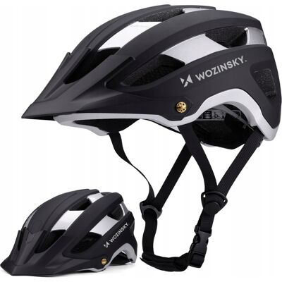 Wozinsky Kask Rowerowy Mtb Lekki Wentylowany Regulowany Sportowy 57-62 Cm Wozinsky Kask Rowerowy Mtb Lekki Wentylowany Regulowany Sportowy 57-62 Cm