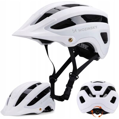Wozinsky Kask Rowerowy Mtb Lekki Wygodny Z Wentylacją Regulowany Sportowy 57-62 Cm Wozinsky Kask Rowerowy Mtb Lekki Wygodny Z Wentylacją Regulowany Sportowy 57-62 Cm