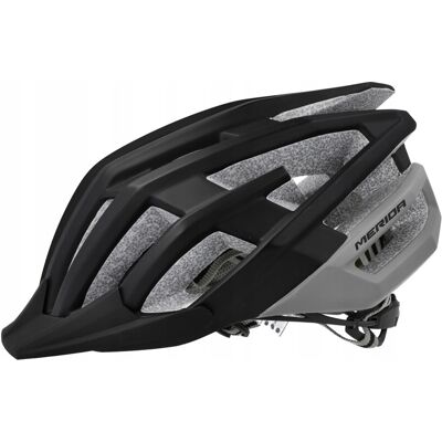 Kask Rowerowy Mtb Merida Buzz Black Grey M 54-58cm Kask Rowerowy Mtb Merida Buzz Black Grey M 54-58cm