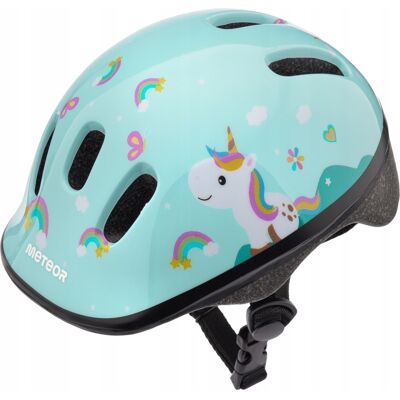 Kask Rowerowy Regulowany Dziecięcy Dla Dzieci Meteor Ks06 S 48-52 Pony Kask Rowerowy Regulowany Dziecięcy Dla Dzieci Meteor Ks06 S 48-52 Pony