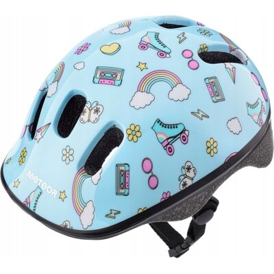 Kask Rowerowy Regulowany Dziecięcy Dla Dzieci Meteor Ks06 S 48-52 Rainbow Kask Rowerowy Regulowany Dziecięcy Dla Dzieci Meteor Ks06 S 48-52 Rainbow