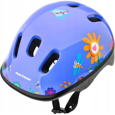 Kask Rowerowy Regulowany Dziecięcy Dla Dzieci Meteor Ks06 S 48-52cm Garden Kask Rowerowy Regulowany Dziecięcy Dla Dzieci Meteor Ks06 S 48-52cm Garden