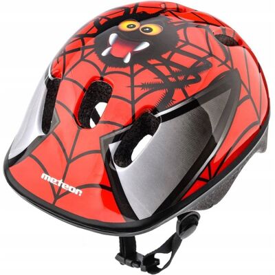 Kask Rowerowy Regulowany Dziecięcy Dla Dzieci Meteor Ks06 Xs 44-48cm Spider Kask Rowerowy Regulowany Dziecięcy Dla Dzieci Meteor Ks06 Xs 44-48cm Spider