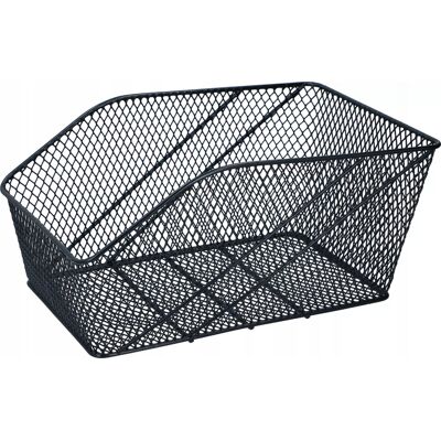 Kosz Rowerowy Tylny Dunlop Koszyk Na Bagażnik Metalowy Czarny Kosz Rowerowy Tylny Dunlop Koszyk Na Bagażnik Metalowy Czarny