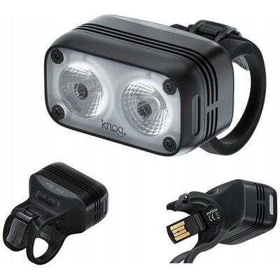 Lampa Rowerowa Przednia Knog Blinder Road 600 Czarna 600 Lm Lampa Rowerowa Przednia Knog Blinder Road 600 Czarna 600 Lm