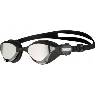 Okulary Do Pływania Arena Cobra Tri Swipe Mirror Silver/black Os Okulary Do Pływania Arena Cobra Tri Swipe Mirror Silver/black Os