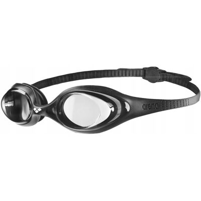 Okulary Do Pływania Arena Spider Clear/black/black Os Okulary Do Pływania Arena Spider Clear/black/black Os