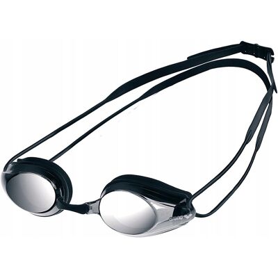 Okulary Do Pływania Arena Tracks Mirror Black/smoke Silver Os Okulary Do Pływania Arena Tracks Mirror Black/smoke Silver Os