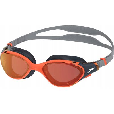 Okulary Do Pływania Speedo Biofuse 2.0 Mirror Amber Wave/steel/crimson Os Okulary Do Pływania Speedo Biofuse 2.0 Mirror Amber Wave/steel/crimson Os