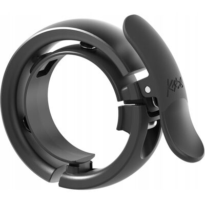 Oryginalny Dzwonek Rowerowy Knog Oi Prima Large Duży Czarny 23,8-31,8 Mm Oryginalny Dzwonek Rowerowy Knog Oi Prima Large Duży Czarny 23,8-31,8 Mm