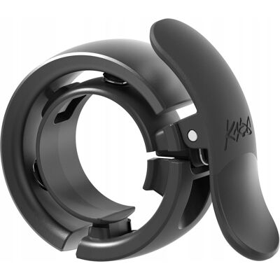 Oryginalny Dzwonek Rowerowy Knog Oi Prima Mały Anthracite Czarny 22,2 Mm Oryginalny Dzwonek Rowerowy Knog Oi Prima Mały Anthracite Czarny 22,2 Mm