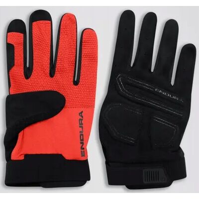 Rękawiczki Rowerowe Endura Loop Full Finger Flame Red S Rękawiczki Rowerowe Endura Loop Full Finger Flame Red S