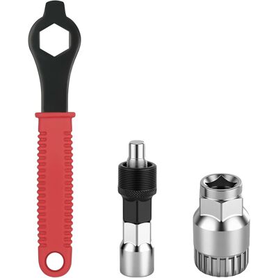 Inny producent Ściągacz Rowerowy Korby Zestaw Narzędzia Do Naprawy Supoertu Klucz Czerwony Inny producent Ściągacz Rowerowy Korby Zestaw Narzędzia Do Naprawy Supoertu Klucz Czerwony