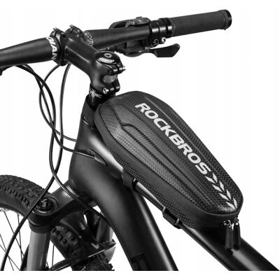 Rockbros Torba Rowerowa Mocowana Na Kierownicę Lub Ramę 3l B62-1 - Czarna Rockbros Torba Rowerowa Mocowana Na Kierownicę Lub Ramę 3l B62-1 - Czarna