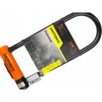 Zapięcie Rowerowe Kryptonite Evolution Mini-9 U-Lock 8.3 X 24.1 Cm Zapięcie Rowerowe Kryptonite Evolution Mini-9 U-Lock 8.3 X 24.1 Cm