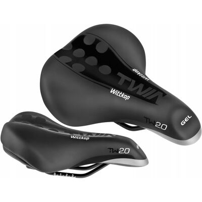 Żelowe Siodełko Wittkop Twin 2.0 Mtb Treeking Żelowe Siodełko Wittkop Twin 2.0 Mtb Treeking