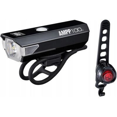 Zestaw Cateye Ampp 100 Orb Tl-Ld160 / Hl-El041rc Zestaw Cateye Ampp 100 Orb Tl-Ld160 / Hl-El041rc