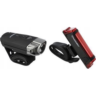 Zestaw Komplet Lampki Rowerowe Merida Mothra 300 + 20 Lm Cob Led Usb-C Zestaw Komplet Lampki Rowerowe Merida Mothra 300 + 20 Lm Cob Led Usb-C