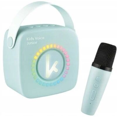 Inny producent Głośnik Bluetooth Mikrofon Karaoke 2w1dla Dzieci Kiddoboo Kidsvoice Junior / Kbt3blu / Niebieski Inny producent Głośnik Bluetooth Mikrofon Karaoke 2w1dla Dzieci Kiddoboo Kidsvoice Junior / Kbt3blu / Niebieski