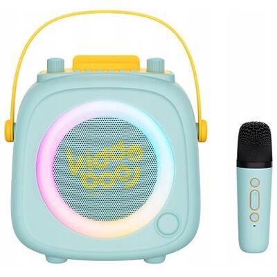 Inny producent Głośnik Mikrofon Zestaw 2w1 Karaoke Dla Dziecka Dzieci Kidooboo Kidsvoice / Kb23028mnt Miętowy Inny producent Głośnik Mikrofon Zestaw 2w1 Karaoke Dla Dziecka Dzieci Kidooboo Kidsvoice / Kb23028mnt Miętowy