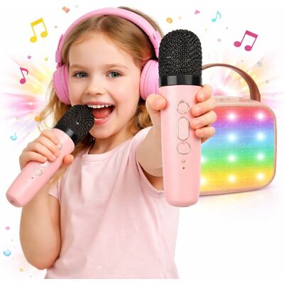 Inny producent ZESTAW KARAOKE ZE ZMIANĄ GŁOSU 2 MIKROFONY+GŁOŚNIK BEZPRZEWODOWY BLUETOOTH Inny producent ZESTAW KARAOKE ZE ZMIANĄ GŁOSU 2 MIKROFONY+GŁOŚNIK BEZPRZEWODOWY BLUETOOTH