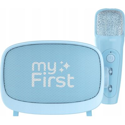 Inny producent Zestaw do Karaoke 2w1 Głośnik Mikrofon Bluetooth 5 Efektów Echo Dla Dzieci / Myfirst Inny producent Zestaw do Karaoke 2w1 Głośnik Mikrofon Bluetooth 5 Efektów Echo Dla Dzieci / Myfirst