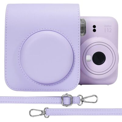 Etui futerał pokrowiec do aparatu FujiFilm Instax Mini 12 Fioletowy Etui futerał pokrowiec do aparatu FujiFilm Instax Mini 12 Fioletowy