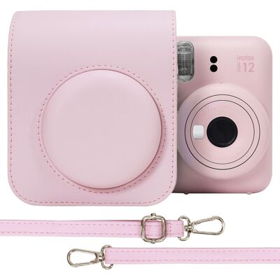 Etui futerał pokrowiec do aparatu FujiFilm Instax Mini 12 Różowy Etui futerał pokrowiec do aparatu FujiFilm Instax Mini 12 Różowy