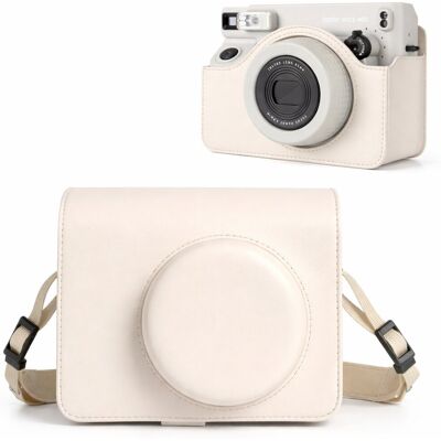 Etui futerał pokrowiec do aparatu FujiFilm Instax Wide 400 Beżowy Etui futerał pokrowiec do aparatu FujiFilm Instax Wide 400 Beżowy