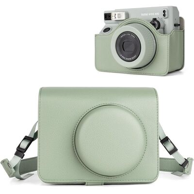 Etui futerał pokrowiec do aparatu FujiFilm Instax Wide 400 Zielony Etui futerał pokrowiec do aparatu FujiFilm Instax Wide 400 Zielony