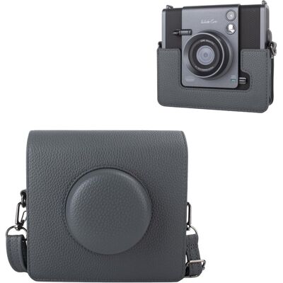 Etui futerał pokrowiec do aparatu FujiFilm Instax Wide Evo Szary Etui futerał pokrowiec do aparatu FujiFilm Instax Wide Evo Szary