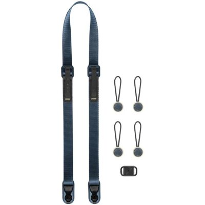 Pasek na szyję Peak Design Leash Black V3 - Ocean + 4 zaczepy Pasek na szyję Peak Design Leash Black V3 - Ocean + 4 zaczepy